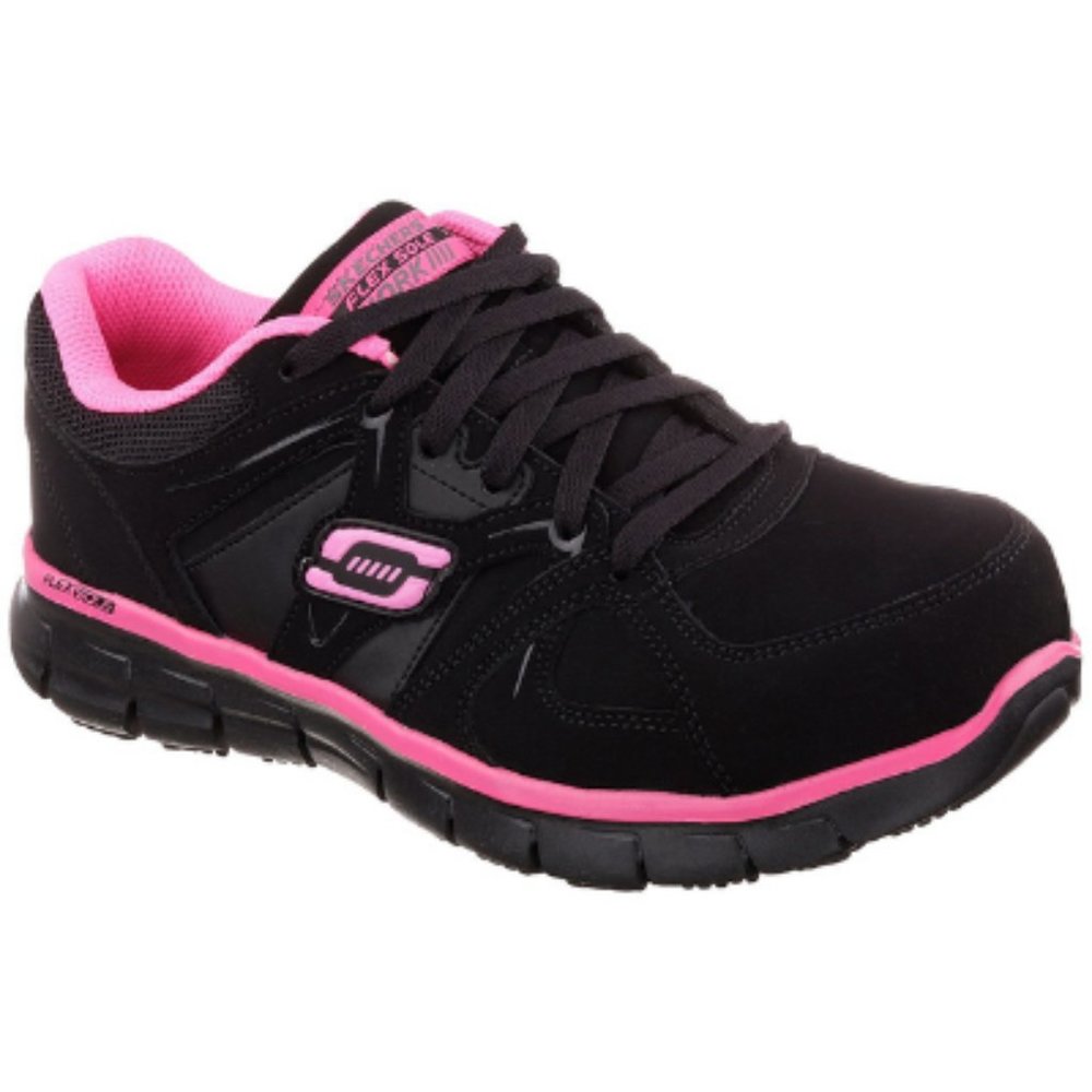 Skechers Synergy Sandlot Alloy Toe Work Shoes NIB